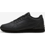 Puma ST Runner v4 fekete bőr sneaker
