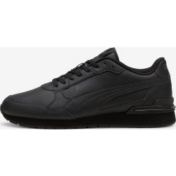 Puma ST Runner v4 fekete bőr sneaker