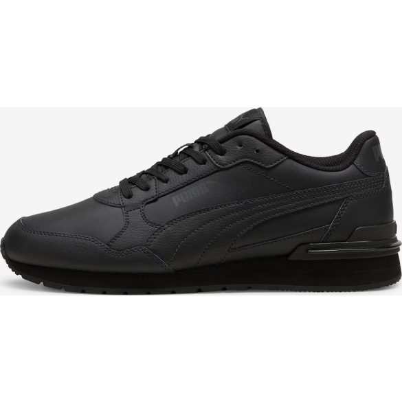 Puma ST Runner v4 fekete bőr sneaker