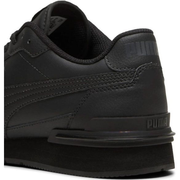 Puma ST Runner v4 fekete bőr sneaker
