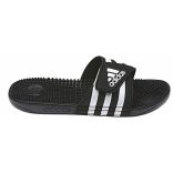 Adidas Adissage fekete-fehér tépőzáras papucs