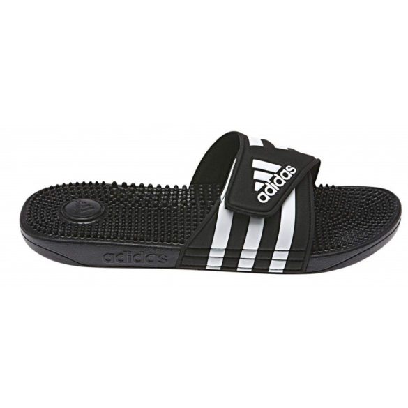 Adidas Adissage fekete-fehér tépőzáras papucs