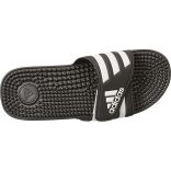 Adidas Adissage fekete-fehér tépőzáras papucs