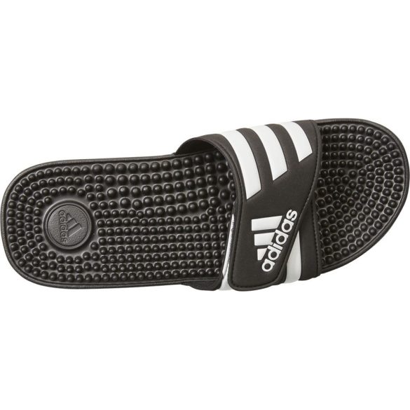 Adidas Adissage fekete-fehér tépőzáras papucs