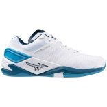 Mizuno Wave Stealth Neo White/SailorBlue kézilabda cipő