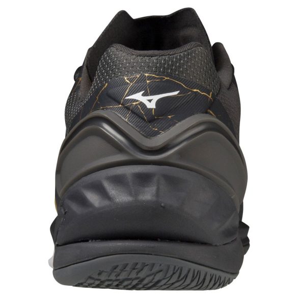Mizuno Wave Stealth Neo Black/Gold sportcipő